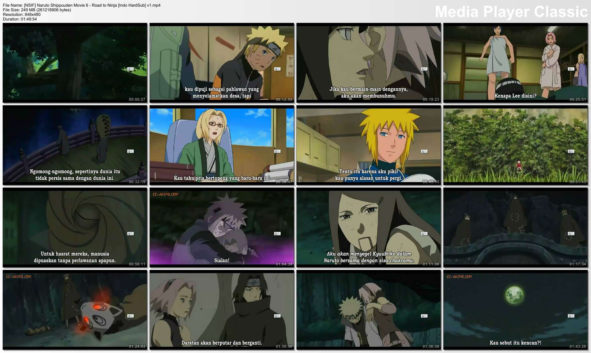 road to ninja naruto the movie download english sub